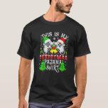 T-shirt This is My Christmas Pajama Santa Hat Gamer Video<br><div class="desc">C'est mon pyjama de Noël Santa Hat Gamer Jeu vidéo Jeux Premium</div>