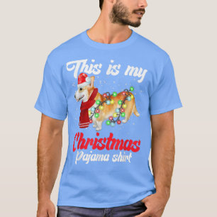 T-shirt This Is My Christmas PajamaCorgi Christmas