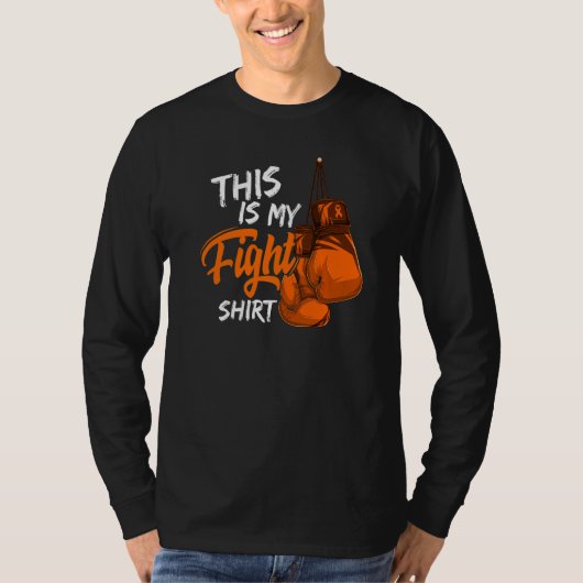 T-shirt This Is My Fight Leukemia Awareness Warrior Surviv (Devant)
