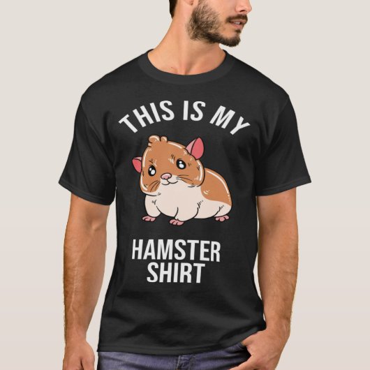 T-shirt This Is My Hamster (Devant)