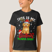 T-shirt This Is My Havanese Dog Ugly Christmas Pajama Swea (Devant)
