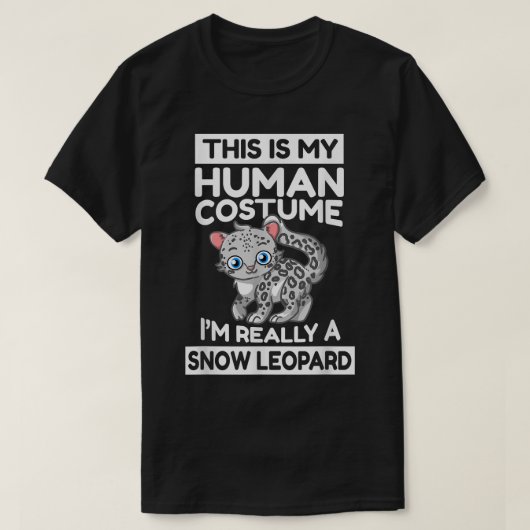 T-shirt This Is My Human Costume  (Design devant)