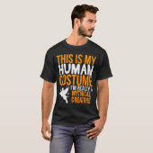 T-shirt This Is My Human Costume Mythical Creature - Hallo (Devant entier)