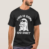 T-shirt This is Some Boo Sheet Funny Halloween Ghost (Devant)