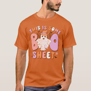 T-shirt This Is Some Boo Sheet Halloween Ghost Funny Men W
