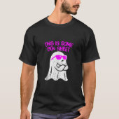 T-shirt This Is Some Boo Sheet Halloween Ghost Funny Men W (Devant)