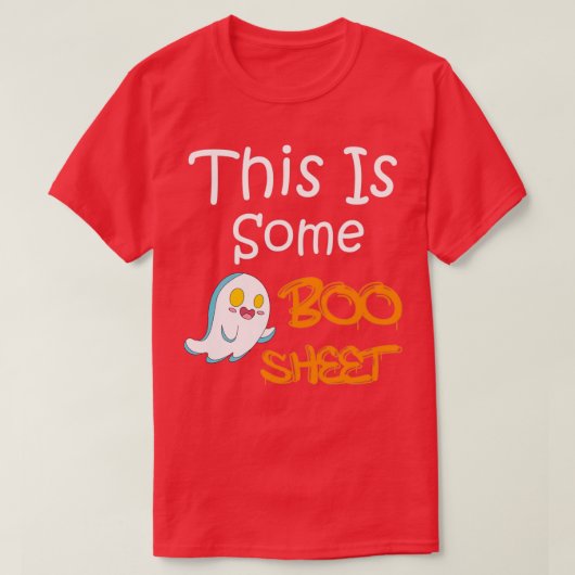 T-shirt This Is Some BOO Sheet happy Halloween witches (Design devant)
