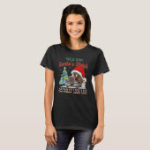 T-shirt This Is What My Santa's Sleigh Firefighter Truck C (Devant entier)
