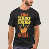 T-shirt This Science Teacher Rocks (Devant)