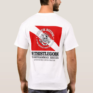 T-shirt Thistlegorm (les meilleures épaves)