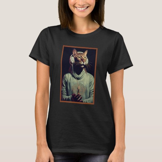 T-shirt Thom le chat de Yorke (Devant)