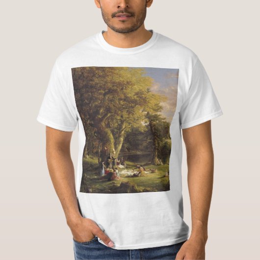 T-shirt Thomas Cole Le Pic-Nic (Devant)