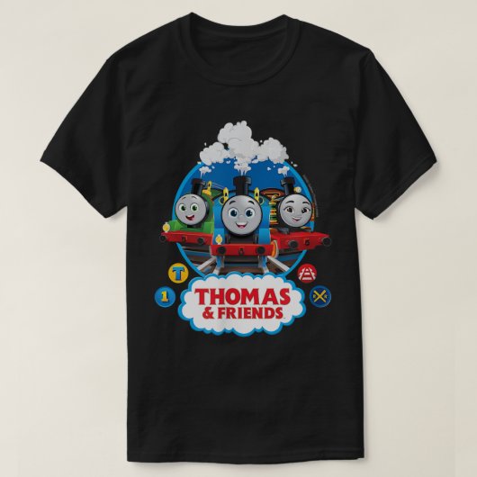 T-shirt Thomas  Friends  Percy Thomas  Nia  (Design devant)