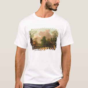 T-shirt Thomas Gainsborough un paysage avec des figures,