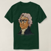 T-shirt Thomas Jefferson (Design devant)