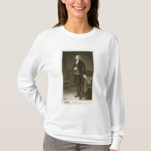 T-shirt Thomas Jefferson, 3ème président de la stat unie