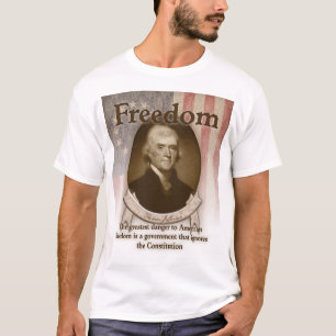T-shirt Thomas Jefferson - liberté