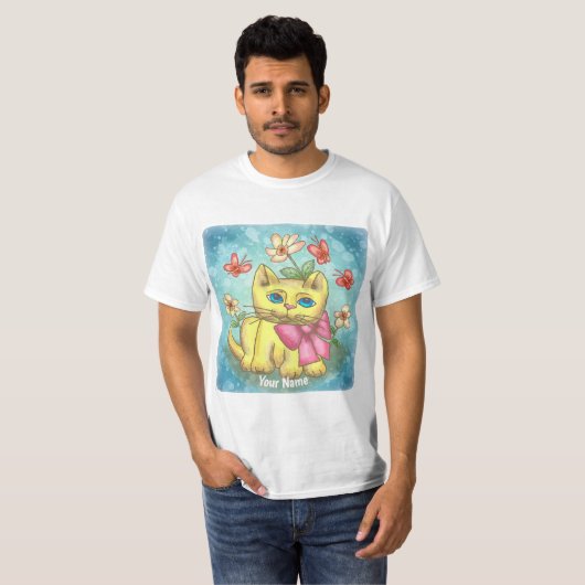 T-shirt Thomas Kitten Chat (Devant entier)