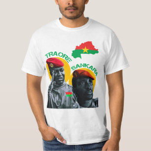 T-shirt Thomas Sankara & Ibrahim Traore