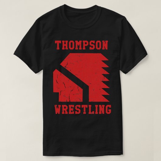 T-shirt Thompson High School Wrestling (Vision Quest) Clas (Design devant)