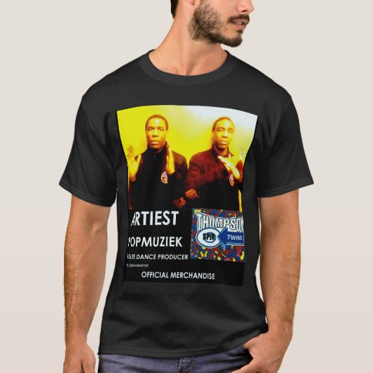 T-Shirt THOMPSON SPIN TWINS TOUR (Devant)