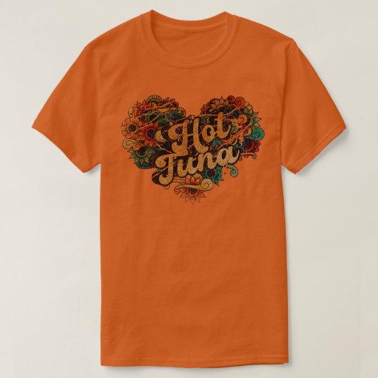 T-shirt Thon chaud sombre (Design devant)