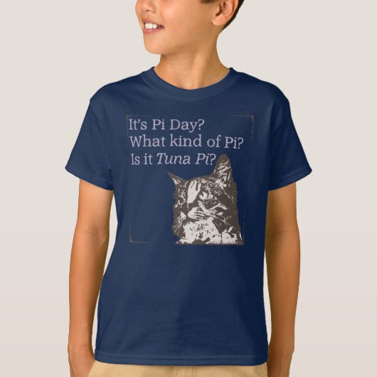 T-shirt Thon de chat de pi (Devant)