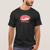 T-shirt Thon Sushi Alimentation Graphique Maguro Nigiri Po (Devant)