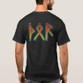 T-Shirt Thor Puissant - Couleur Complète (Dos)
