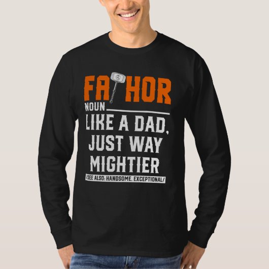 T-shirt Thorhammer Viking Fa Thor (Devant)