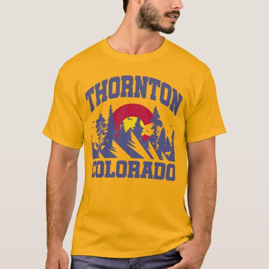 T-shirt Thornton, Colorado (Devant)