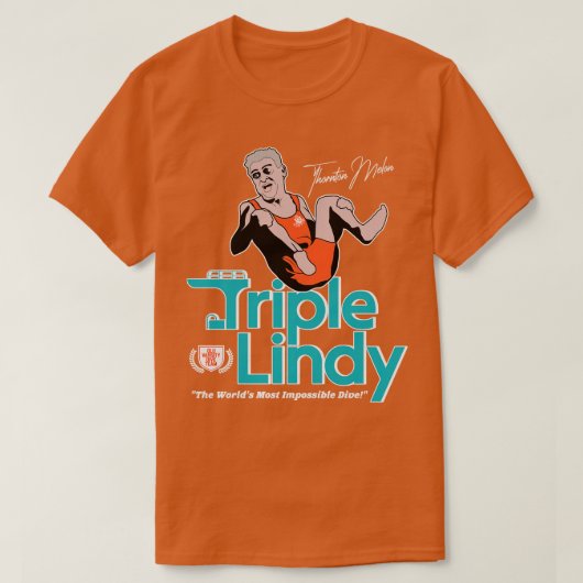 T-shirt Thornton Melons triple Lindy (Design devant)