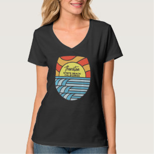 T-shirt Thornton State Beach California Ca Beach Sunset