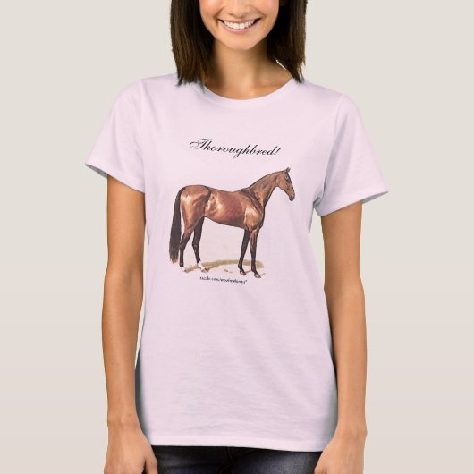 T-shirt Thoroughbred (Devant)