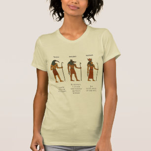 T-shirt Thoth, Anubis et Hathor - Divinité Égyptienne Anti