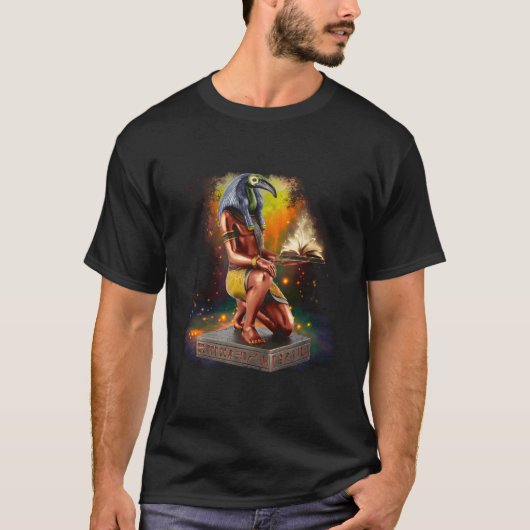 T-shirt Thoth The Egyptian God Of Knowledge (Devant)
