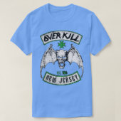 T-SHIRT THRASH METAL OVERKILL NEW JERSEY (Design devant)