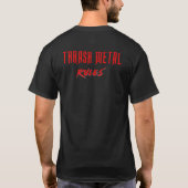 T-shirt Thrash Metal règne (Dos)