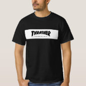 T-shirt Thrasher blanc (Devant)