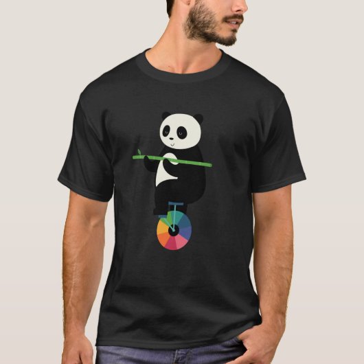 T-shirt Threadless Andy Westface Learn To Balance Your Lif (Devant)