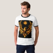 T-shirt Threads d'aigle de cristal : où la transformation  (Devant entier)