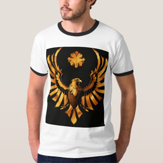 T-shirt Threads d'aigle de cristal : où la transformation (Devant)