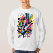 T-shirt Threads de Graffiti : Déclarations de style urbain (Devant)