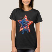 T-shirt Threads de liberté : Gras American Pride Prints (Devant)