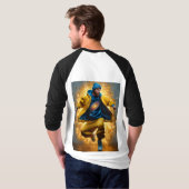 T-shirt "Threads galactiques : défier la gravité dans le s (Dos entier)