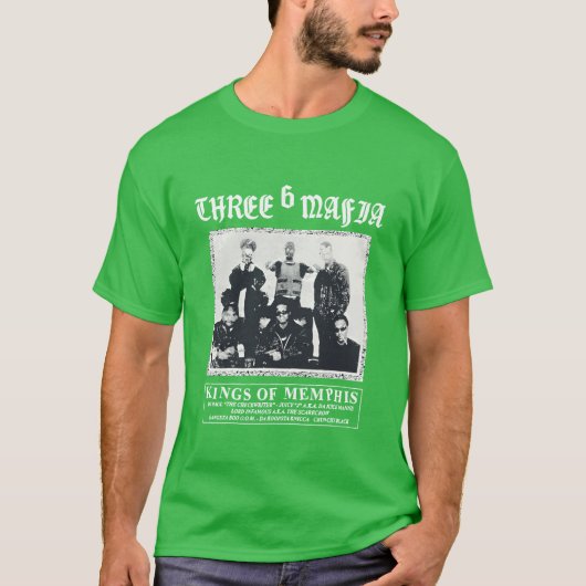 T-shirt Three 6 Mafia drôle (Devant)