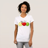 T-shirt Three Apples (Devant entier)