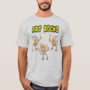 T-shirt Three Art Rocks