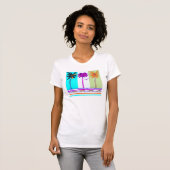 T-shirt Three Festive Palms (Devant entier)