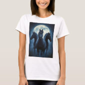 T-shirt Three Horse Moon (Devant)